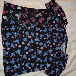 Disney Black and Blue Dory Pajama Top